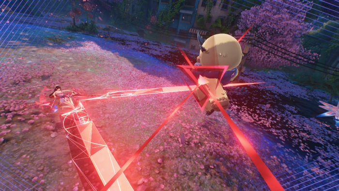 Sparkle attacking a Trotter in Honkai Star Rail