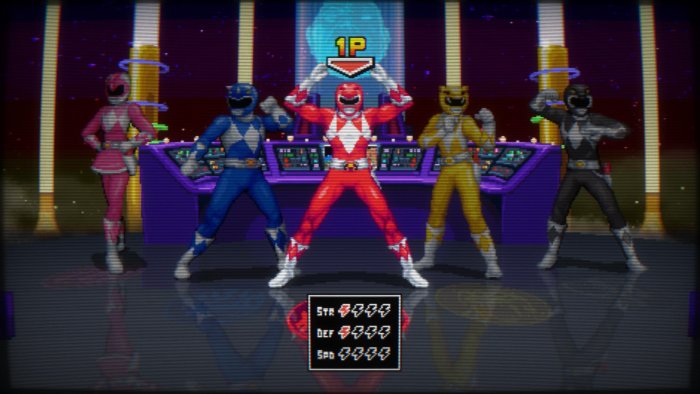 Mighty Morphin Power Rangers Rita's Rewind Character Select