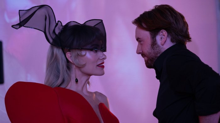 Olivia Wilde and Cooper Hoffman in I Want Your Sex