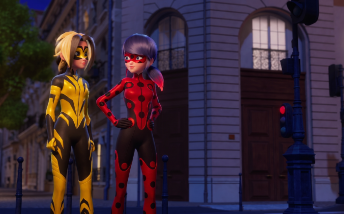 Ladybug and Vesperia in Miraculous Ladybug