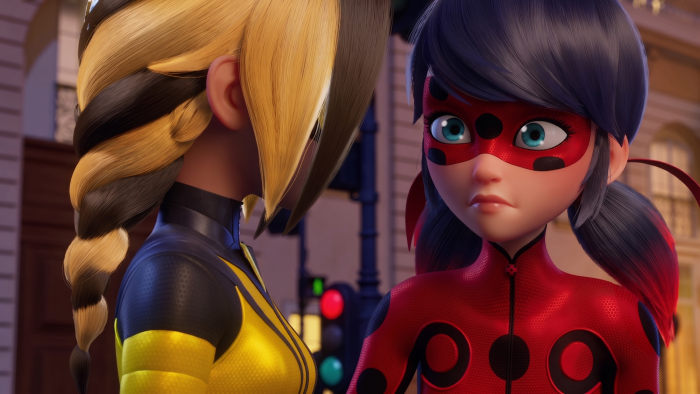 Ladybug and Vesperia in Miraculous Ladybug