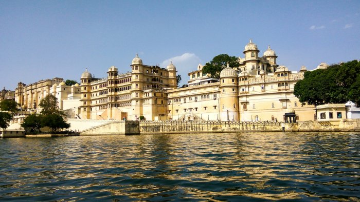 City Palace of Udaipur on Lake Pichola