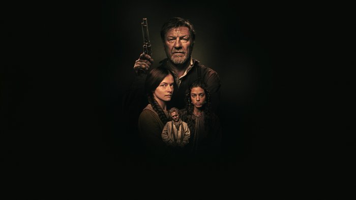 Sean Bean and cast in The Isolate Thief