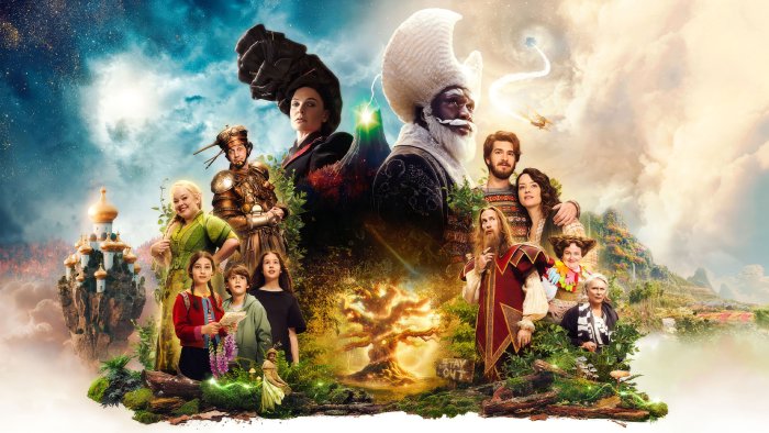 Cast poster for The Magic Faraway Tree movie