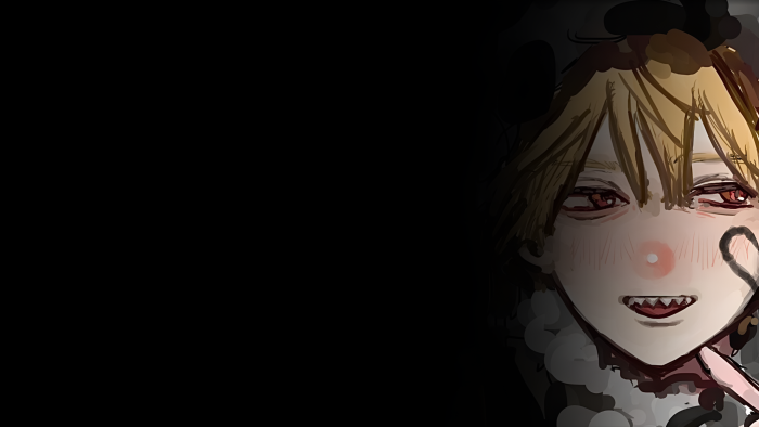 Denji from Chainsaw Man on Dark Background