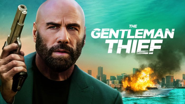John Travolta in The Gentleman Thief movie poster