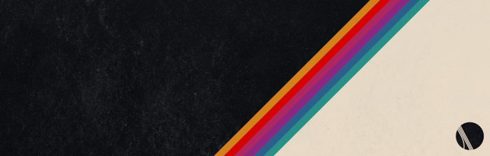 Starfield Constellation Retro Stripe Minimalist Design