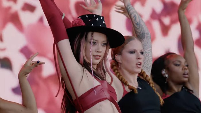 KATSEYE Performing in Wild Hearts