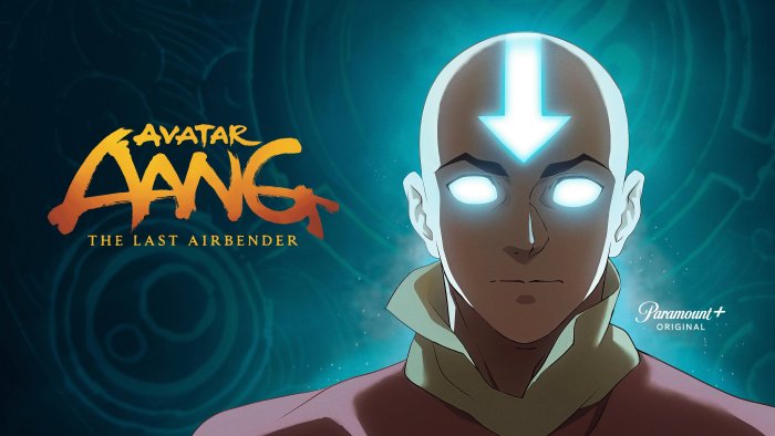 Aang in the Avatar State from Avatar Aang The Last Airbender