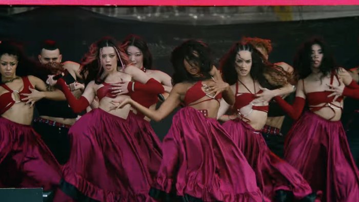 KATSEYE Performing in Wild Hearts