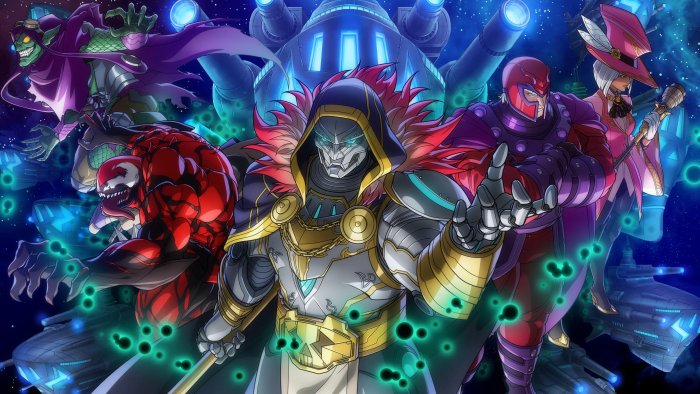 Marvel Rivals Villains featuring Doctor Doom and Magneto