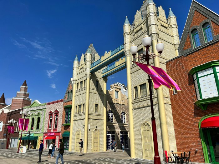 Tower Bridge Replica at Magic City in Tashkent