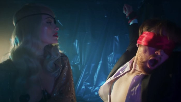 Olivia Wilde and Cooper Hoffman in I Want Your Sex