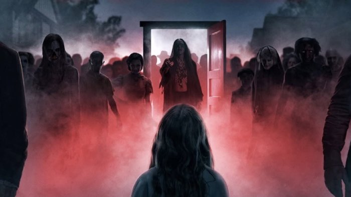 A girl facing spirits in Insidious: Out of the Further