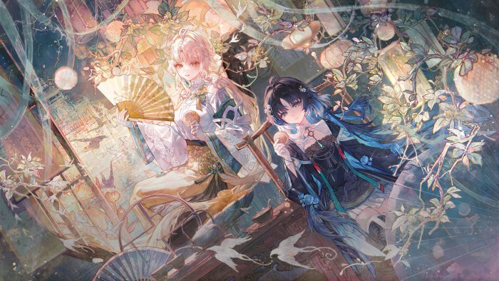 Jinhsi and Yangyang from Wuthering Waves