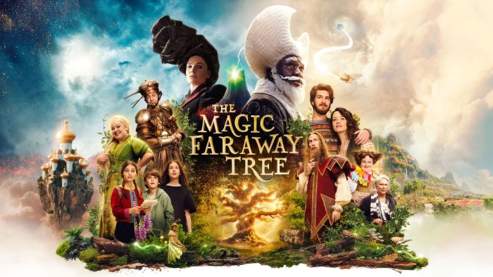 Cast poster for The Magic Faraway Tree movie