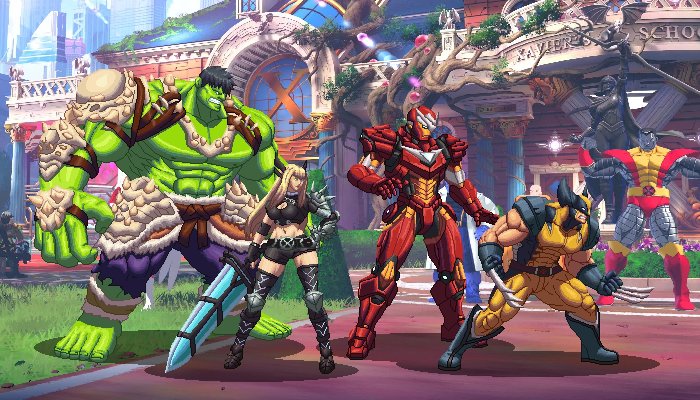 Marvel Superheroes Pixel Art with Hulk, Wolverine, and Magik