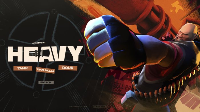 Heavy Character Intro from Team Fortress 2
