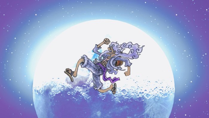 Luffy Gear 5 Nika Form from One Piece