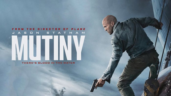 Jason Statham in Mutiny movie poster