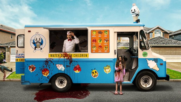 Creepy Ice Cream Truck in Ice Cream Man