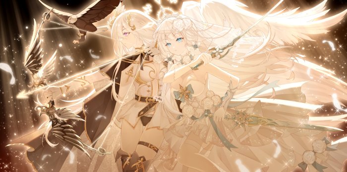 Enterprise and Illustrious from Azur Lane