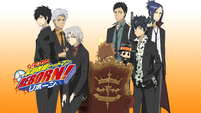 Tsuna and Vongola Guardians from Katekyo Hitman Reborn!