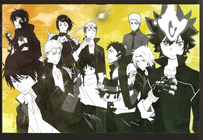 Tsunayoshi Sawada and characters from Katekyo Hitman Reborn!