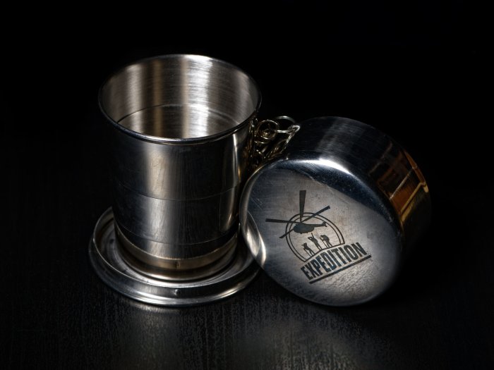 Stainless Steel Collapsible Cup with Expedition Lid
