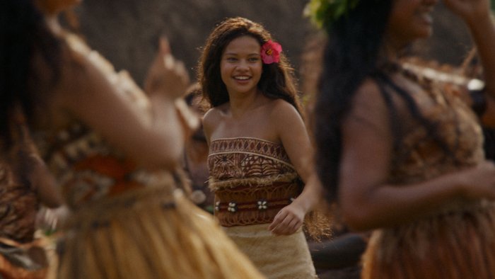 Catherine Laga'aia as Moana in Live-Action Moana