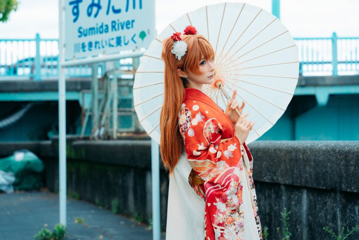 Asuka Langley Soryu Cosplay from Neon Genesis Evangelion