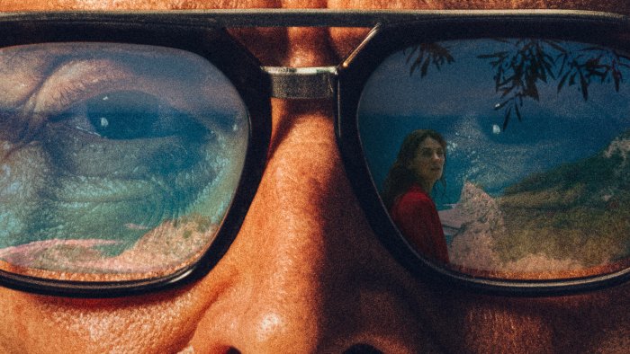 Sunglasses Reflection in The Birthday Party Movie