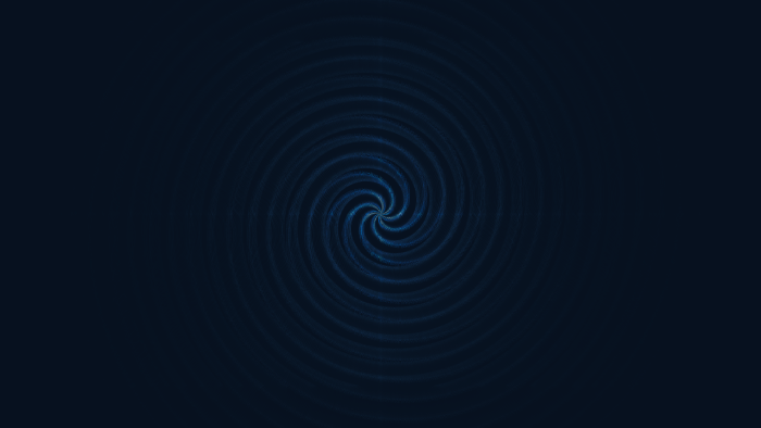 Abstract Dark Blue Spiral Vortex Pattern