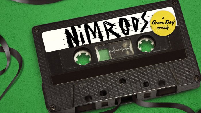 Nimrods Movie Poster with Cassette Tape