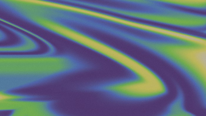 Abstract Grainy Fluid Gradient in Purple and Green