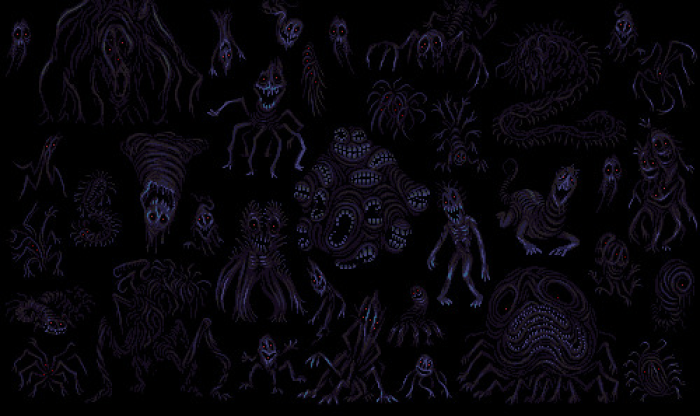 Various Something Entities and Phobias from OMORI