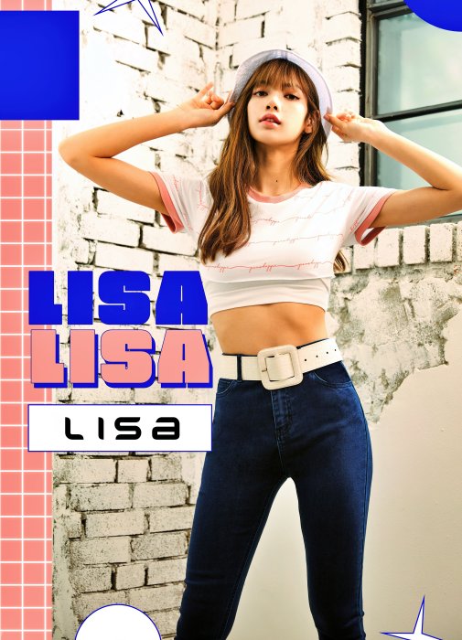 Lisa of BLACKPINK in a Casual Outfit