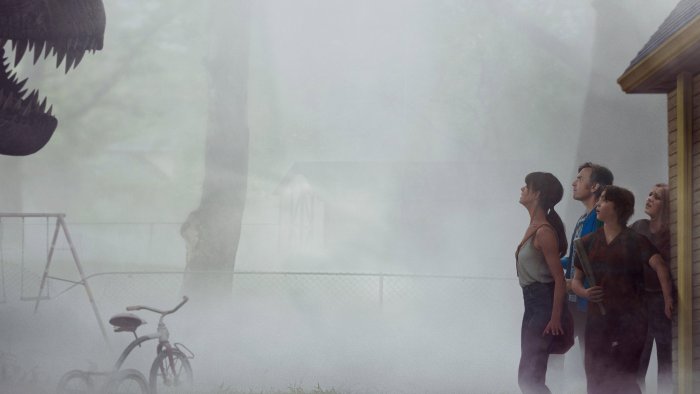 Dinosaur in the Fog from The End of Oak Street