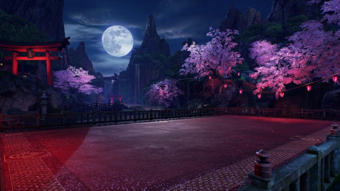 Cherry Blossom Showdown Stage from Tekken 7