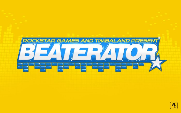 Beaterator Logo Rockstar Games and Timbaland