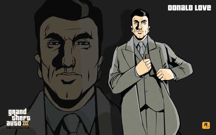 Donald Love Artwork from Grand Theft Auto III