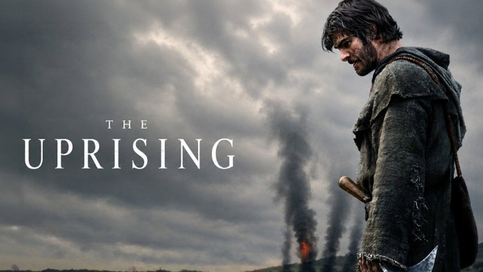A man in a tunic from The Uprising movie