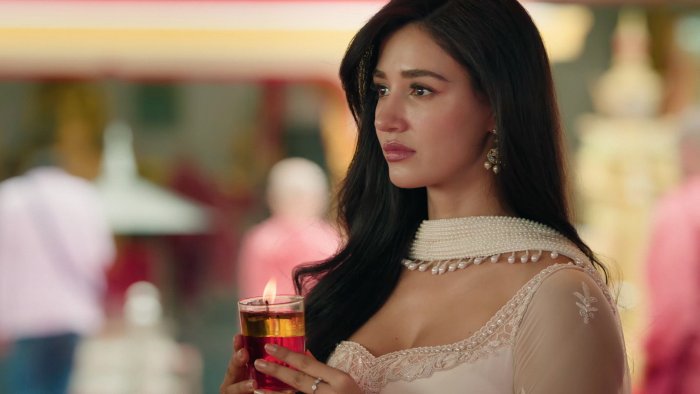Disha Patani holding a candle
