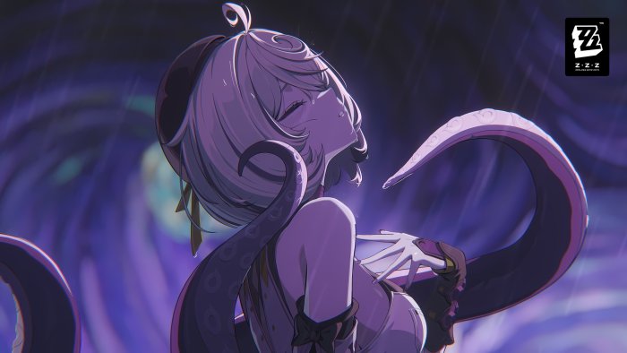 Anime Girl with Tentacles from Zenless Zone Zero