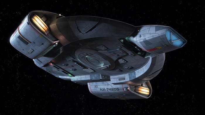 USS Defiant NX-74205 Starship from Star Trek