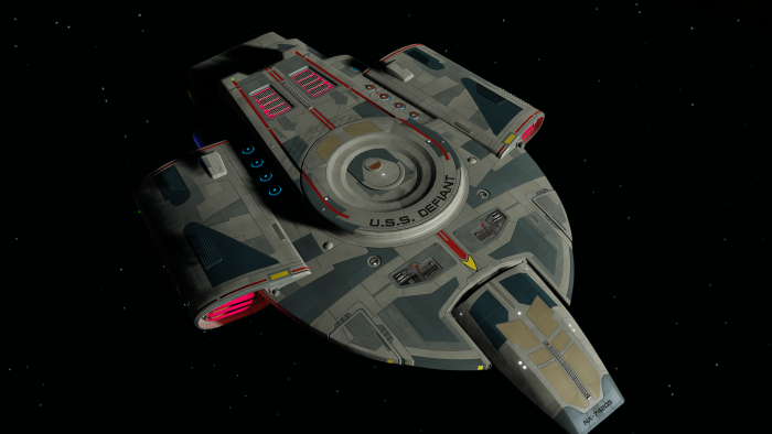 U.S.S. Defiant Starship from Star Trek