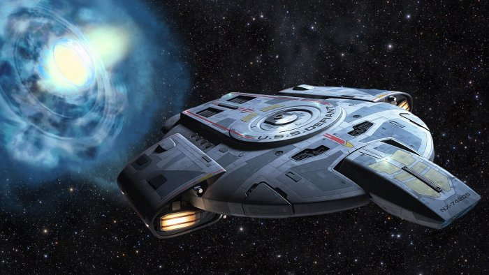 USS Defiant Starship from Star Trek Deep Space Nine