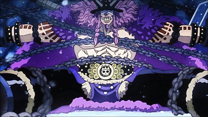 Who's-Who Chained in Impel Down from One Piece