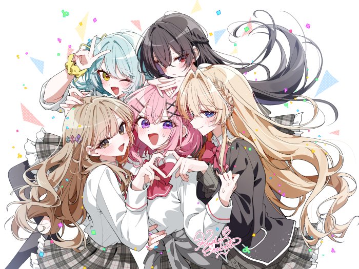 Renako, Mai, Ajisai, Satsuki, and Kaho from Watanare