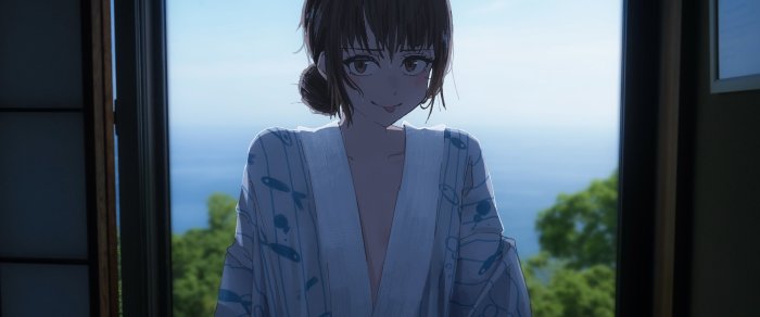 Kobeni Higashiyama from Chainsaw Man in a Yukata